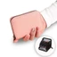 SAMO Ví Doanh Nghiệp Nhỏ, Da PU 11 Khe Cắm Thẻ Organ, RFID Chặn Chống Trộm Dây Kéo Ví Nam Nữ