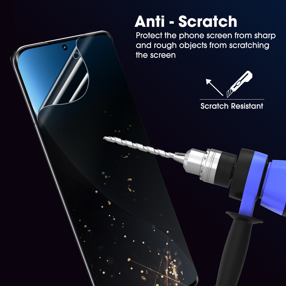 Motorola Edge 50 Pro/Ultra/Fusion 1-2 Chiếc Phim Hydrogel 500D HD, Trong Suốt/Chống Gián Điệp/Matte, Bảo Vệ Màn Hình