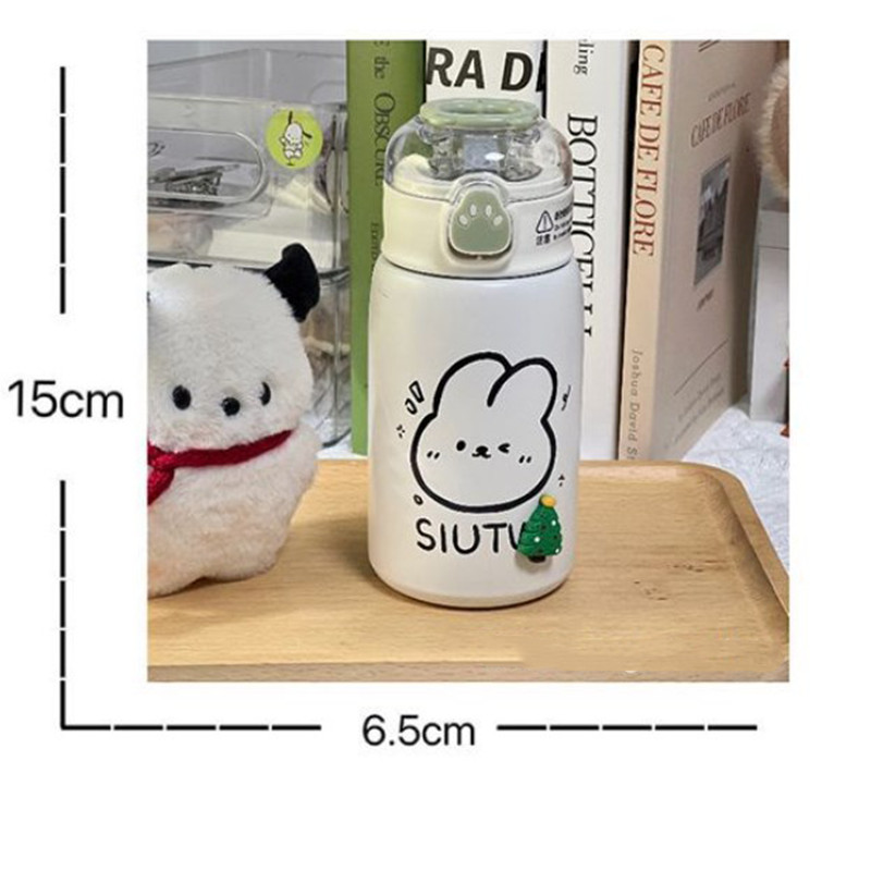 400ml Bình Nước Giữ Nhiệ Thiết kế chân gấu dễ thương,bình nước giữ nhiệt cute,Bằng Thép Không Gỉ chai nước 304