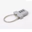 Khóa Mật Khẩu JUIC, Dây Thép Hợp Kim Nhôm Khóa An Ninh, Tủ 3 Chữ Số Đa Năng Tủ Khóa Ổ Khóa Vali Mini Hành Lý Mã Khóa