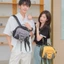 Ba lô GUSTAVA Kawaii, Túi đeo vai phụ kiện cắm trại, Túi đeo chéo công suất lớn phong cách giải trí dễ thương di động ngoài trời