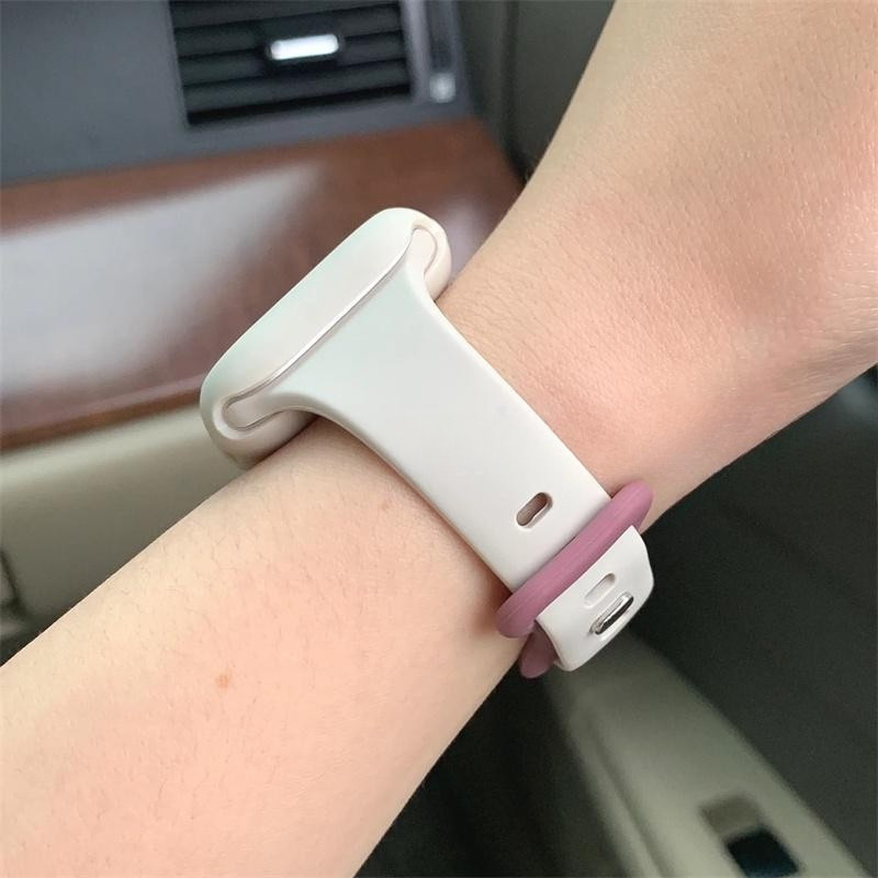 Dây đeo silicon Silm S11 cho Apple Watch Ultra 2 49mm Series 9 41mm 45mm Vòng đeo tay cho iWatch 7 8 1 2 3 4 5 6 38mm 42mm 40mm 44mm ban nhạc