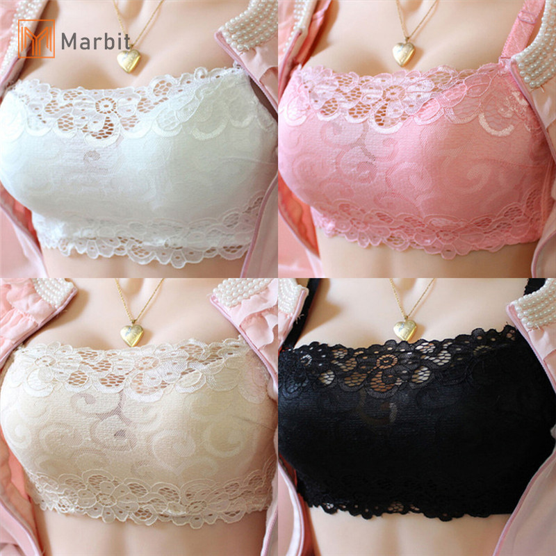 Marbit Áo ngực ngực Ba ngực Áo ngực Không dấu vết Áo ngực chống ánh sáng Chữ thập Hàn dày Phần mới