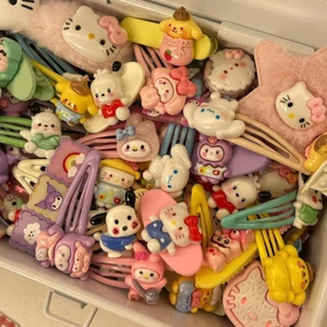 Sanrio Bangs Side Kẹp Tóc Hoạt Hình Hàn Quốc Dễ Thương Kẹp Tóc Phụ Kiện Tóc