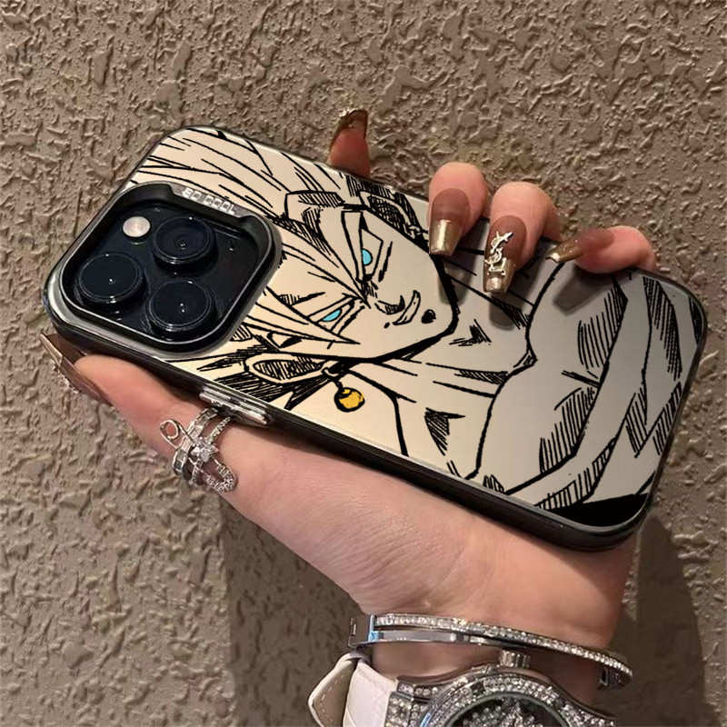 Dành Cho iPhone 16 11 15 Pro Max 14 11 12 13 15 Pro Max XR XS Max X 7 8 Plus SE2022 Anime Dragon Ball Monkey King IMD Matte Bìa Cứng