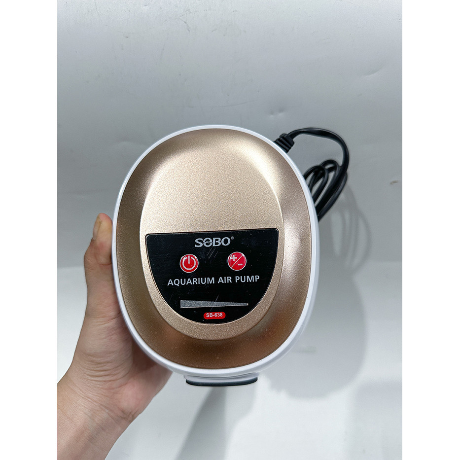 Máy Sủi Oxy 2 Vòi Sobo Sb638 Siêu Êm, Tiết Kiệm Điện