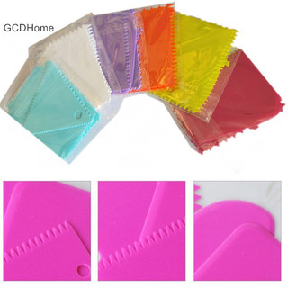 Gcdhome 6 Cái Cắt Bánh Ngọt Bột Fondant Kem Decorag Bánh Cạp Cạnh Dụng Cụ HOT