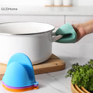 Gcdhome Chịu Nhiệt Găng Tay Silicon Kẹp Cách Nhiệt Chống Dính Chống Trơn Trượt Nồi Nơ Giá Đỡ Tông Nấu Lò Mitts HOT