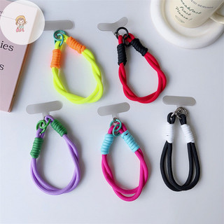 Twe Dây Đeo Cổ Tay Cho Điện Thoại Charm Cell Phụ Kiện Có Miếng Dán Móc Khóa Vòng Tay Tinh Tế Điện Thoại Trang Sức Dây Móc Khóa VN