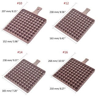 Khay vị trí hạt mịn cho đồ trang sức thủ công Công cụ khay đếm hạt có tay cầm