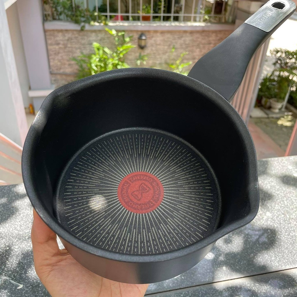 Nồi cán dài/quánh Tefal Unlimited 16cm (G2552802) - Lớp phủ Titanium - Bảo hành chính hãng 24 tháng