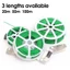 MONOSTYLE 1 Cái Dây sắt bó thực vật, Dây sắt đa chức năng Dây cáp Dây buộc xoắn trong vườn, Dây đai 20 / 30 / 50 / 100M Dây leo cây có thể tái sử dụng tự cắt