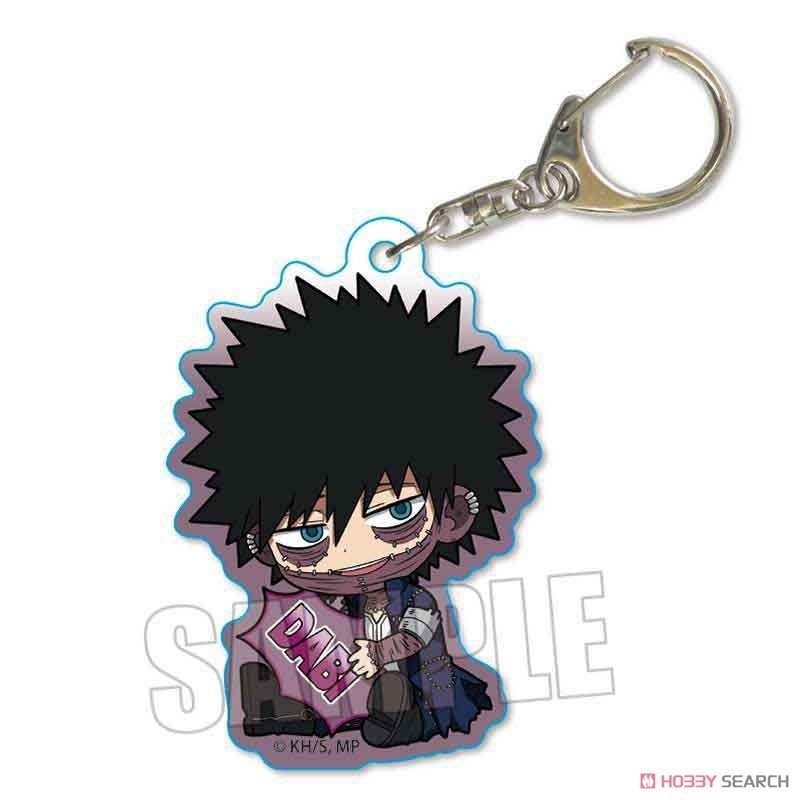 móc khóa Keychain Acrylic my hero academia Midoriya IzukuBakugō Katsuki Uraraka OchakoAnime Manga Phụ Kiện5