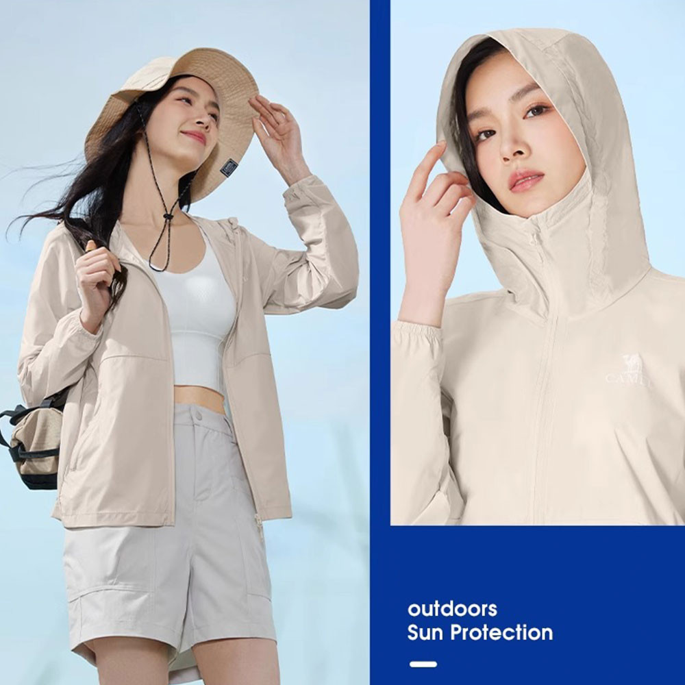 Ảnh Bảo vệ chống nắng ngoài trời CAMEL CROWN cho nam và nữ Quần áo bảo vệ tia cực tím giống nhau 1