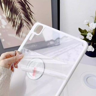 Ốp lưng Acrylic chia đôi có thể tháo rời từ tính cho iPad 11th 2025 11 inch A16 Air 11 M3 Air7 Air 13 Air6 Pro 11 Air 5 4 3 Pro 2 1 10th 10.9 10.2 9.7 Mini 6 Pro 12.9 13