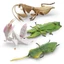 FUHUIOT Mantis Figurine, Đồ trang trí Côn trùng mô phỏng thực tế, Đồ chơi khoa học Động vật Giáo dục Nhận thức Cầu nguyện Mô hình bọ ngựa Đồ chơi trẻ em