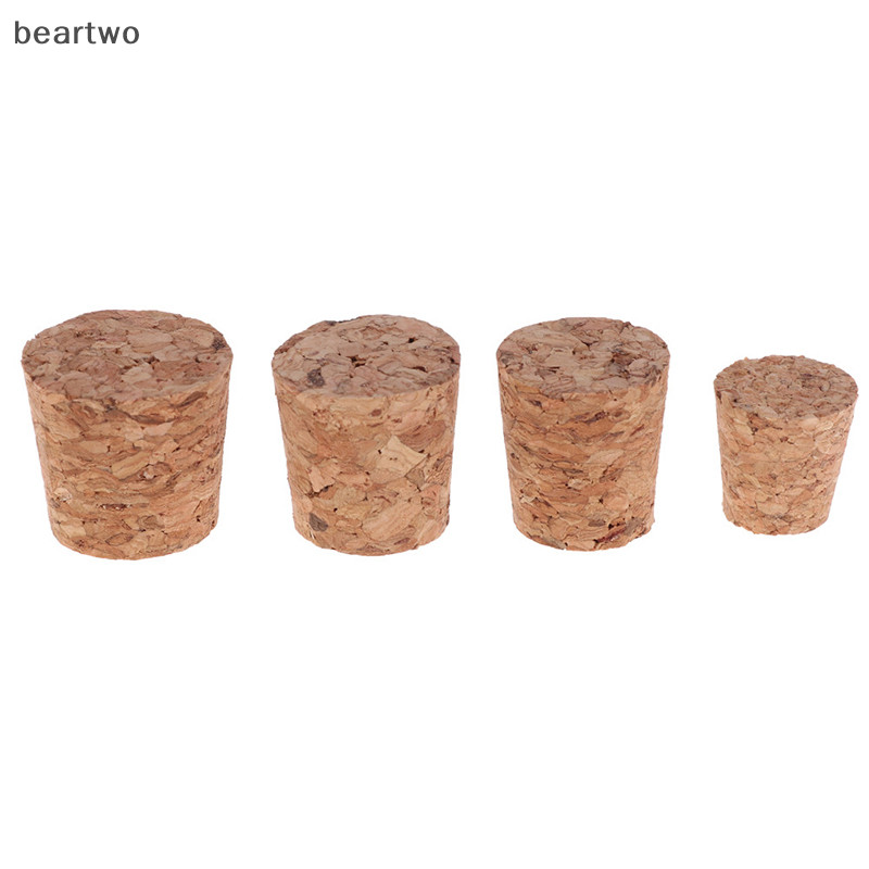 < Beartwo > 10 Chiếc Rượu Thủy Tinh Nút Chặn Ấm Siêu Tốc Pudding Hộp Đựng Nút Chai Mũ Burette Đẹp