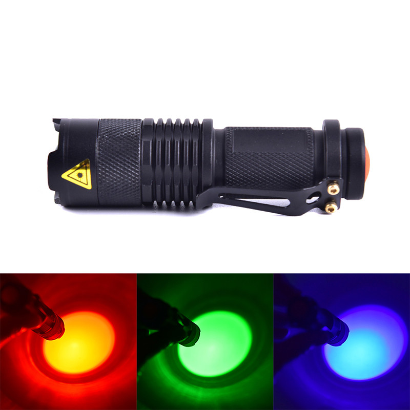 Tmoy Đỏ / Xanh / Xanh Dương Đèn LED Đèn Pin Tầm Nhìn Ban Đêm Cho Cắm Trại Hưng TCM