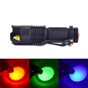 Tmoy Đỏ / Xanh / Xanh Dương Đèn LED Đèn Pin Tầm Nhìn Ban Đêm Cho Cắm Trại Hưng TCM