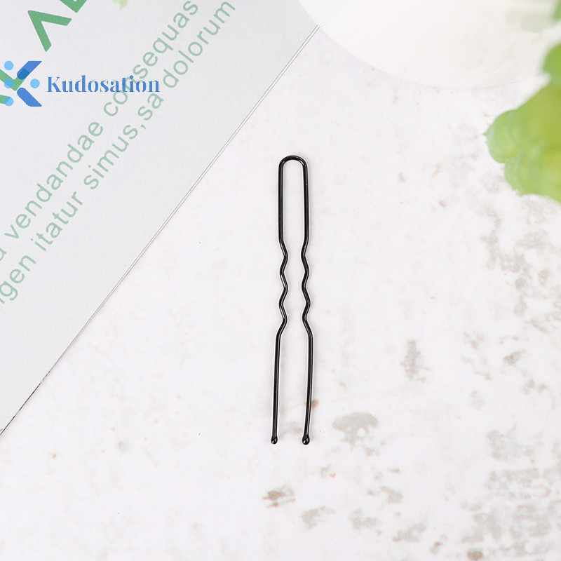 Kudosation 50 Cái / bộ Tóc Sóng Hình Chữ U Bobby Pin Barrette Salon Kẹp Tóc