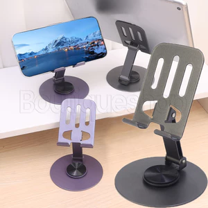 Giá đỡ điện thoại để bàn - 360 ° Xoay, Có Thể Gập Lại, Di Động - Đế Điện Thoại Kim Loại - Điện Thoại Di Động Giá Đỡ Máy Tính Bảng - Giá Đỡ Hỗ Trợ Đa Năng