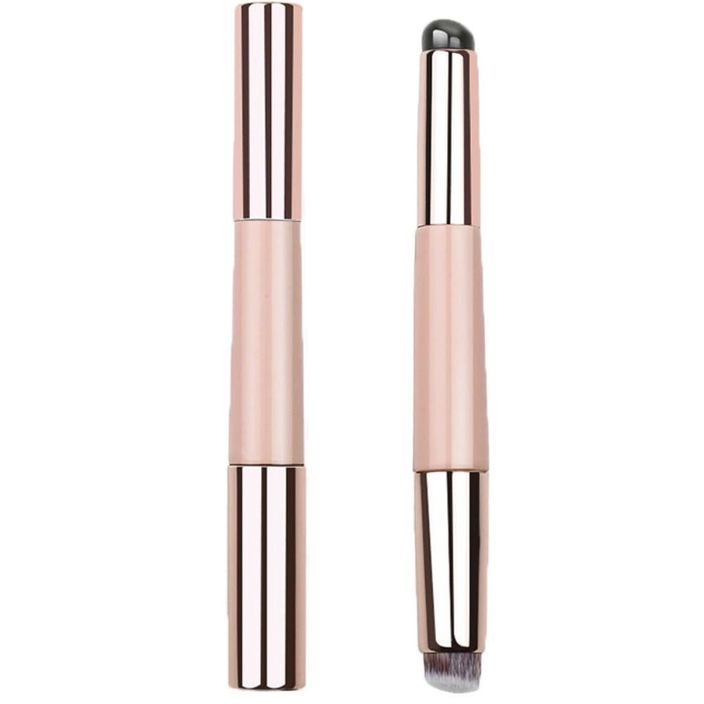 Bàn chải môi silicon Ebinland, Đầu đôi cho cọ trang điểm son môi, Dụng cụ bôi môi đa năng Bàn chải đa năng di động