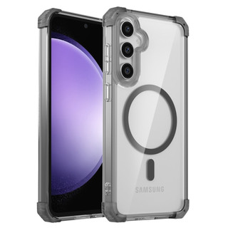 Dành Cho Samsung S23 FE Ốp Lưng Trong Suốt Từ Tính Chống Sốc Quân Sự Cấp Bảo Vệ Không Khí Góc Mỏng Vỏ Điện Thoại