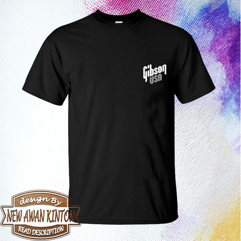 Quần Áo Nam Gibson Guitar Logo Nam Áo Tay Ngắn | Shopee Việt Nam