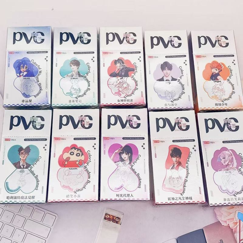 Haikyuu!! Jujutsu Kaisen Honkai: Star Rail Persona Anime PVC Màu Thủy Tinh Đánh Dấu Trang – HD Trong Suốt Sưu Tập Trang Đọc Bookmarks