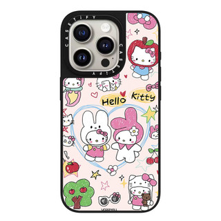 Ốp điện thoại cứng gương hình con báo màu hồng Cat từ tính cho iPhone 17 Pro Max 16 Plus 15 14 13 12 11 Ốp lưng Acrylic phía sau chống sốc