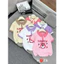 áo polo bé gái gấu dâu siêu xinh hàn quốc cao cấp 13-35kg. áo phông có cổ bé gáí, áo thun đi học bé gái