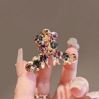 Mauropoli [Sẵn Sàng] Tóc Cao Cấp Hàn Quốc Pha Lê Cá Mập Kẹp Tóc Cảm Giác Cao Cấp Nổ Kẹp Bên Kẹp Nữ Top Kẹp Lưng Đầu Nửa Kẹp