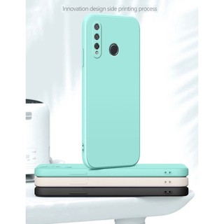 Thời trang mới Huawei Y6P Y5P Y7P 2020 Y9S Honor 10 Lite Khung cản vuông mỏng Vỏ silicon TPU mềm có dây đeo cổ tay