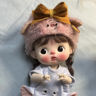 Gulu 1 / 6 Bjd Búp Bê Đầu Lớn Cổ Tích Grieved Biểu Hiện Bjd Động Vật Nhựa Khỏa Thân Búp Bê