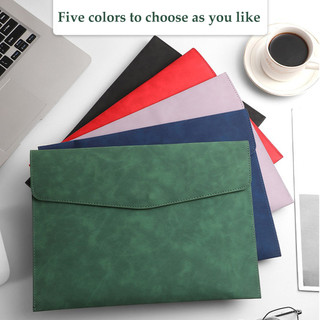 A4 / A5 File Organizer Da Thư Mục Tài Liệu Túi Kinh Doanh Cặp Túi Tập Tin Túi Tài Liệu Có Giá Đỡ Vé