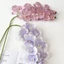 GIL Nhân Tạo Bướm Phong Lan, 10 Đầu Đa Màu Phalaenopsis Giả, 98cm Cảm Ứng Thật Dây Sắt Bên Trong Lót Hoa Lụa Trang Trí Đám Cưới