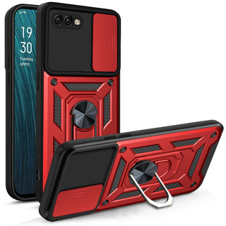 Ốp lưng OPPO a3s a12e CPH1803 CPH1853 CPH1805 CPH1809 CPH1851 Mới chống rơi với khung áo giáp kết hợp bộ vỏ cứng di động bảo vệ cửa sổ đẩy vỏ cứng di động