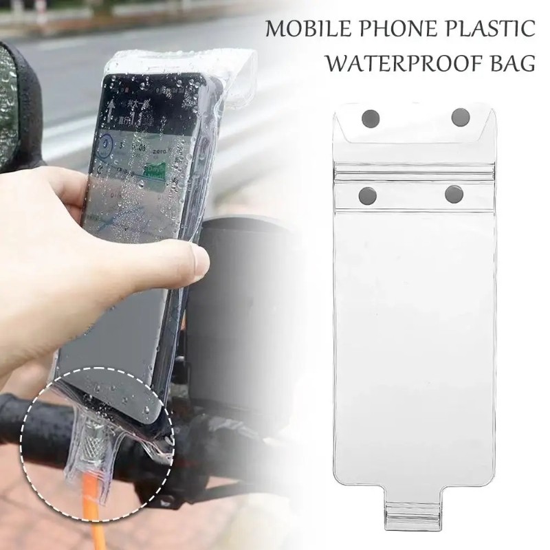 Điện thoại di động trong suốt Túi chống nước Điện thoại PVC đa năng Túi màn hình cảm ứng Vỏ điện thoại chống bụi