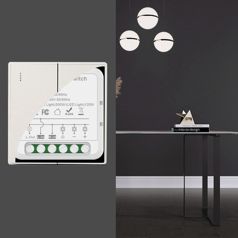 1 Chiếc Tuya WiFi Thông Minh Dimmers Công Tắc Mô-đun Công Tắc Dimmer Thông Minh Hỗ Trợ Điều Khiển 2 Chiều Làm Việc Với Cho Gia Đình