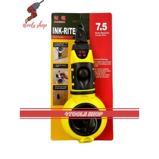 Bật mực, búng mực tự động dây 7,5m - kèm mực