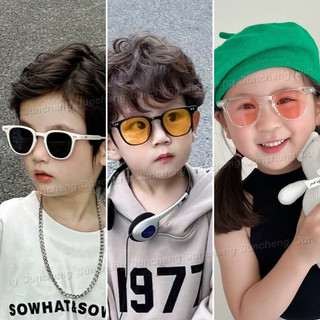 Thời Trang Hàn Quốc Trẻ Em Dễ Thương Khung Nhỏ SunGlasses Cho Bé Trai Và Bé Gái Bóng Vuông Cho Trẻ Em Ngoài Trời Chống Tia Uv 3-12 Tuổi
