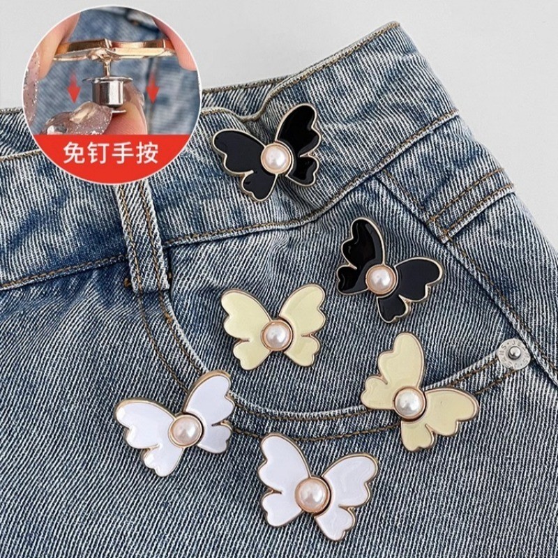 Ghim Cài Áo Quần Jean Thời Trang Hàn Quốc Cho Nữ