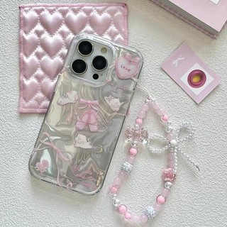 Bowknot Angel Lamb Ballet Case Cho Realme Note 70 70T 60 50 C55 C75 C63 C65S C61 C15 C12 C25 12 13 14 Pro Plus C21 C35 C53 C51 C67 C21Y GT Master Vỏ Điện Thoại