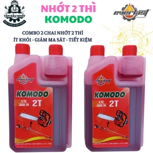 nhớt 2 Thì EVERLAST KOMODO, nhớt pha xăng dành cho động cơ 2 Thì