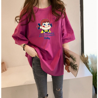 Áo thun ngắn tay in hoạt hình dành cho nữ mùa hè phong cách mới