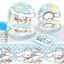 ST2 Sanrio Cinnamoroll theo chủ đề trang trí kỷ niệm tiệc sinh nhật tấm biểu ngữ khăn trải bàn dùng một lần Bộ đồ ăn TS2