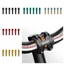 DELMER 6 Cái / bộ Tay Cầm Xe Đạp Trong Bu Lông, Vít Tay Lái Xe Đạp Mạ Titan, Bu Lông Thân Xe Đạp Sửa Bu Lông Nhiều Màu Sắc M5 * 17MM Vít Thân Xe Đạp Gấp