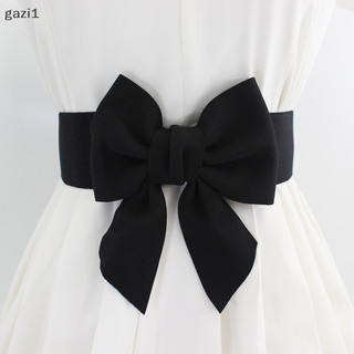 [Gazi1] Nữ Thắt Lưng Nơ Lớn Co Giãn Rộng Thắt Lưng Thắt Lưng Dây Đeo Cho Bé Gái Quần Áo Phụ Kiện Thắt Lưng Đầm Nữ Boutique