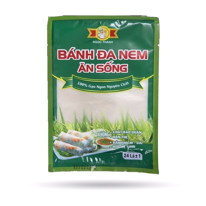 Bánh đa nem cuốn sống mềm dẻo- 24 lá | Shopee Việt Nam