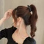 BORAGETE Chuối Hairgrip, Thiết Kế Đơn Giản Kẹp Móng Vuốt Xoắn Hàn Quốc, Phụ Kiện Tóc Thời Trang Kẹp Tóc Cho Nữ Bé Gái